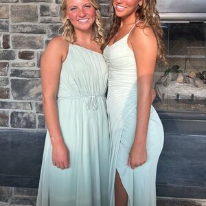 Azazie Light Green Women Dresses